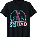 [100% Cotton]Mermaid Squad Party T-Shirts, Hoodie, Sweatshirt - T-Shirt, Sweatshirt, Hoodie
