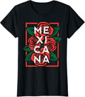 [100% Cotton]Mexican Independence Day Mexicana Roses T-Shirts, Hoodie, Sweatshirt - T-Shirt, Sweatshirt, Hoodie