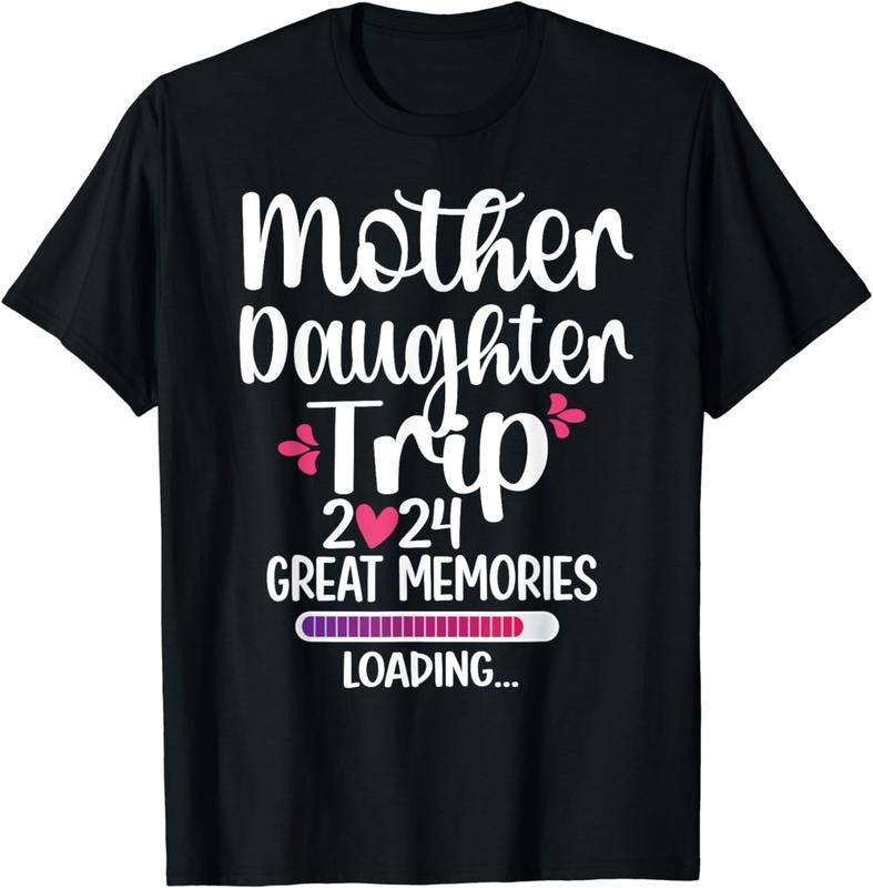 [100% Cotton]Mother Daughter Trip 2024 Great Memories Vacation Travel T-Shirts, Hoodie, Sweatshirt - T-Shirt, Sweatshirt, Hoodie