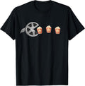100% Cotton Movie Popcorn Film Reel Movie Night Funny Movie T-Shirts, Hoodie, Sweatshirt - T-Shirt, Sweatshirt, Hoodie