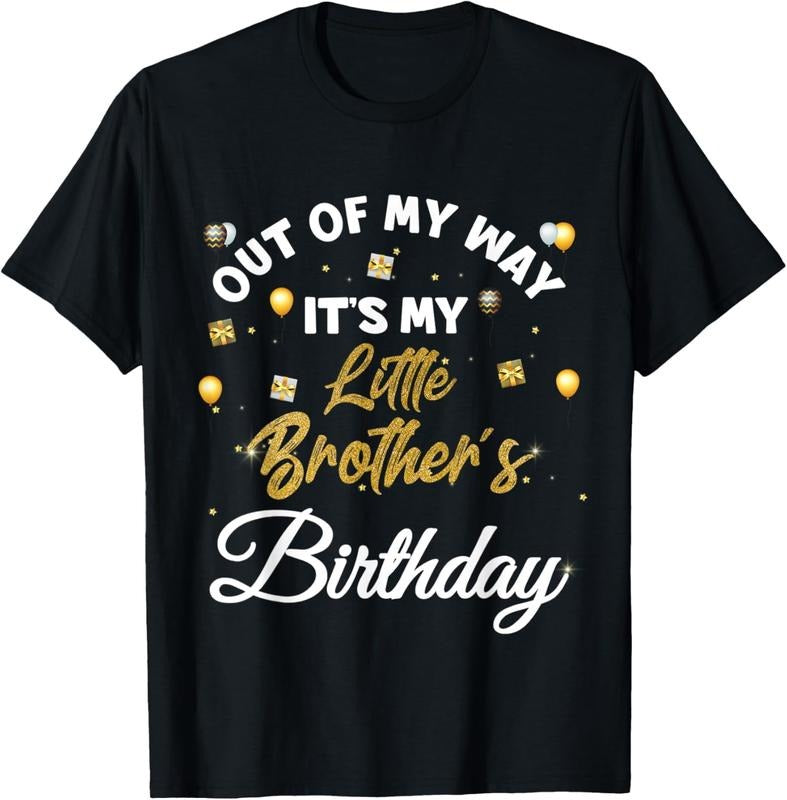 [100% Cotton]Out My Way 'S My Little Brother'S T-Shirts, Hoodie, Sweatshirt - T-Shirt, Sweatshirt, Hoodie