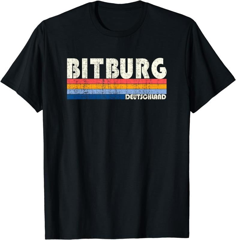 [100% Cotton]Retro Vintage 70s 80s Bitburg Deutschland T-Shirts, Hoodie, Sweatshirt - T-Shirt, Sweatshirt, Hoodie