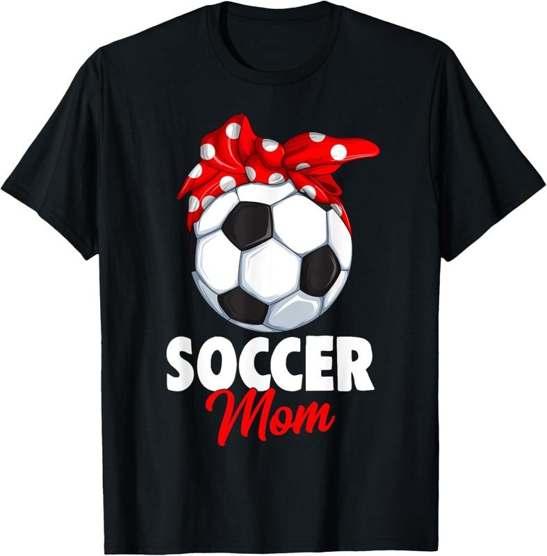 100% Cotton Soccer Mom T-Shirts, Hoodie, Sweatshirt - T-Shirt, Sweatshirt, Hoodie