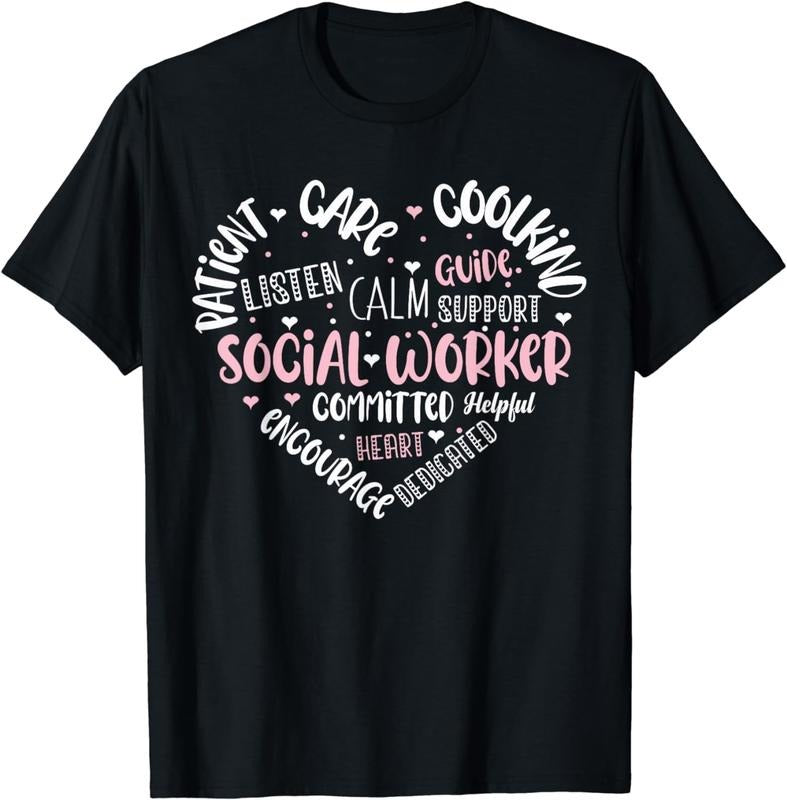 [100% Cotton]Social Worker Social Work Caseworker Public Work Love T-Shirts, Hoodie, Sweatshirt - T-Shirt, Sweatshirt, Hoodie