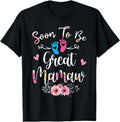 [100% Cotton]Soon Be Great Mamaw Flower T-Shirts, Hoodie, Sweatshirt - T-Shirt, Sweatshirt, Hoodie
