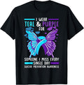 [100% Cotton]Suicide Prevention Shirt Suicide Awareness Ribbon Support T-Shirts, Hoodie, Sweatshirt - T-Shirt, Sweatshirt, Hoodie
