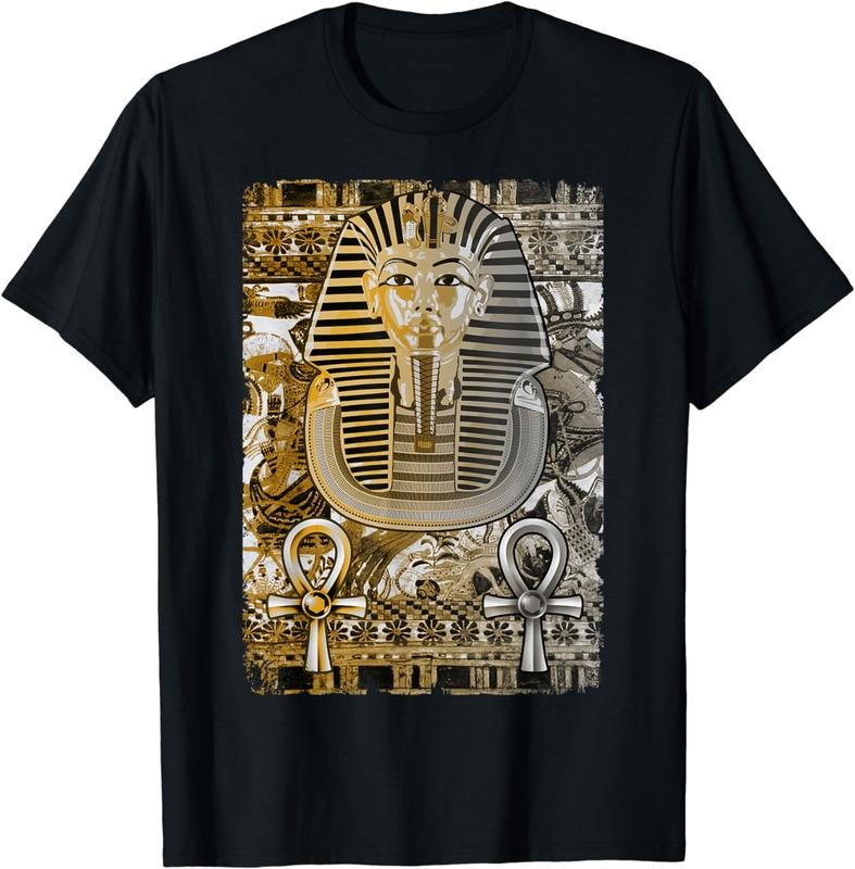 [100% Cotton]Tutankhamun Ancient Egypt Pharoah King Ankh T-Shirts, Hoodie, Sweatshirt - T-Shirt, Sweatshirt, Hoodie