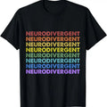[100% Cotton]Vintage Retro Sunset Neurodivergent Neurodiversity Awareness T-Shirts, Hoodie, Sweatshirt - T-Shirt, Sweatshirt, Hoodie