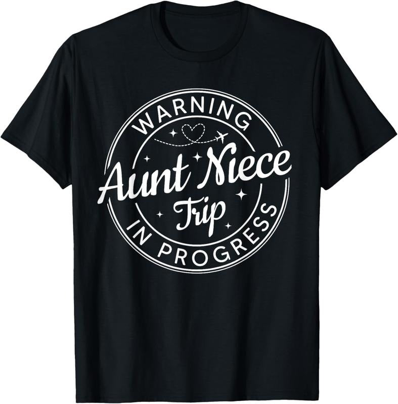 100% Cotton Warning Aunt Niece Trip Progress Aunt Niece Trip Vacation T-Shirts, Hoodie, Sweatshirt - T-Shirt, Sweatshirt, Hoodie
