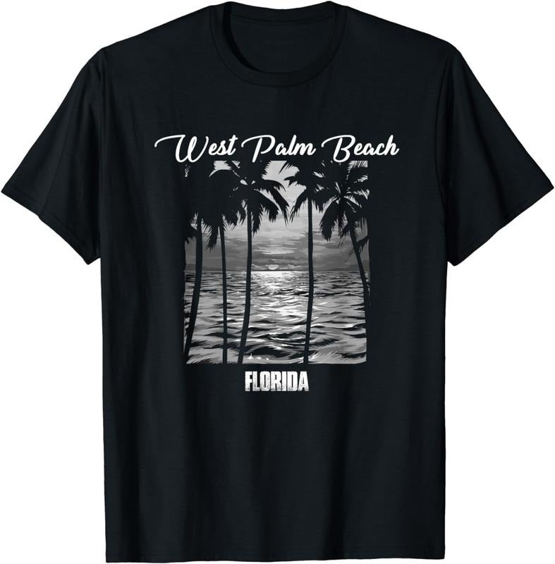 [100% Cotton]West Palm Beach Souvenir Florida Reminder T-Shirts, Hoodie, Sweatshirt - T-Shirt, Sweatshirt, Hoodie