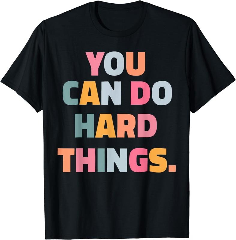 [100% Cotton]You Can Do Hard Things Teacher T-Shirts, Hoodie, Sweatshirt - T-Shirt, Sweatshirt, Hoodie