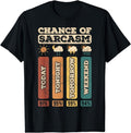 [100% Cotton]Chance Sarcasm Weather Funny Forecast Meteorology T-Shirts, Hoodie, Sweatshirt - T-Shirt, Sweatshirt, Hoodie