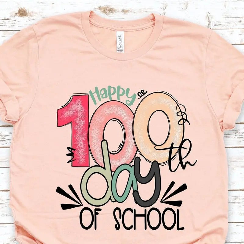 100 Days School Shirt 100 Day Shirt 100th Day School Celebration Student Shirt Back School Shirt Teacher T-Shirts, Hoodie, Sweatshirt - T-Shirt, Sweatshirt, Hoodie