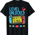 100 Days School Shirt Unlocked Gamer Video Games Hodie T-Shirts, Hoodie, Sweatshirt - T-Shirt, Sweatshirt, Hoodie