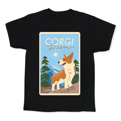 Corgi Diem Kid'S T-Shirts, Hoodie, Sweatshirt - T-Shirt, Sweatshirt, Hoodie