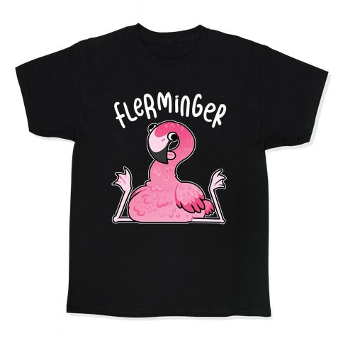 Derpy Flamingo Flerminger Kid'S T-Shirts, Hoodie, Sweatshirt - T-Shirt, Sweatshirt, Hoodie