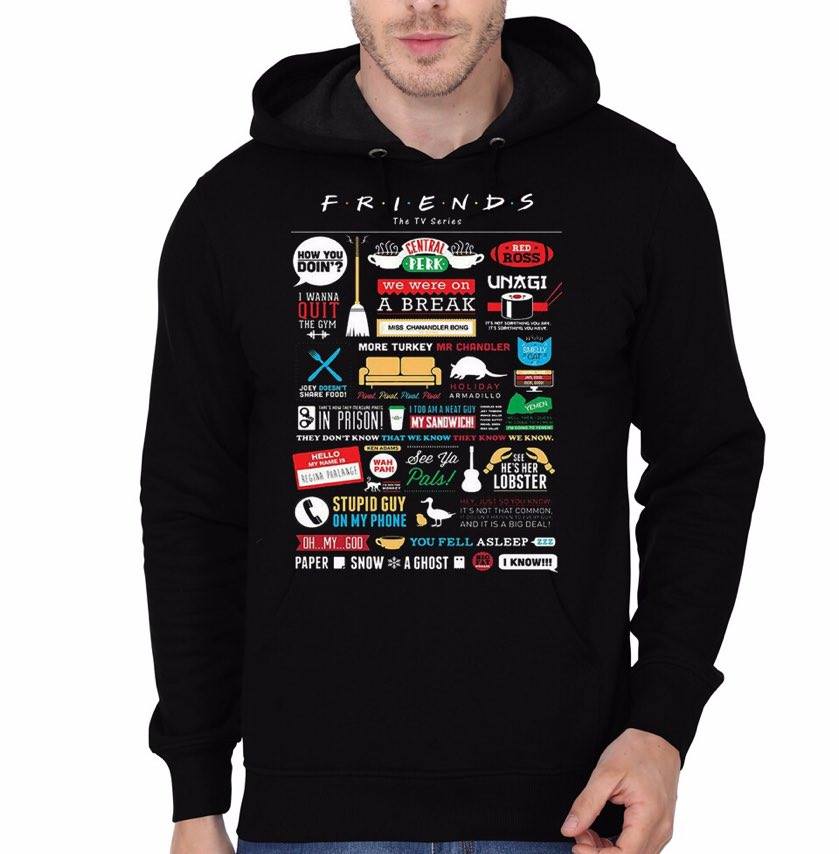 Friends Black Style002 T-Shirts, Hoodie, Sweatshirt - T-Shirt, Sweatshirt, Hoodie