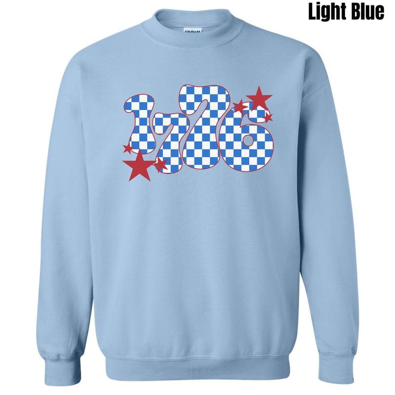 1776 Blue Checker 'NLB' T-Shirts, Hoodie, Sweatshirt - T-Shirt, Sweatshirt, Hoodie