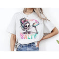 #196 Don'T Be Salty Pretty Rainbow Skeleton Salt Shaker Print Crew Neck T-Shirts, Hoodie, Sweatshirt - T-Shirt, Sweatshirt, Hoodie