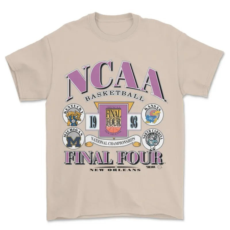1993 NCAA Basketball Final Four Retro College Shirt Vintage Sports T-Shirts, Hoodie, Sweatshirt - T-Shirt, Sweatshirt, Hoodie