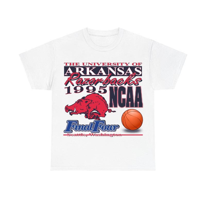 1995 NCAA Final Tour University Arkansas Razobacks Sport Shirt Shirt T-Shirts, Hoodie, Sweatshirt - T-Shirt, Sweatshirt, Hoodie