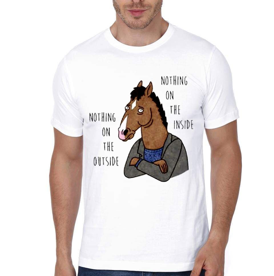 Bojack Horseman Nothing Inside Nothing Outside T-Shirts, Hoodie, Sweatshirt - T-Shirt, Sweatshirt, Hoodie