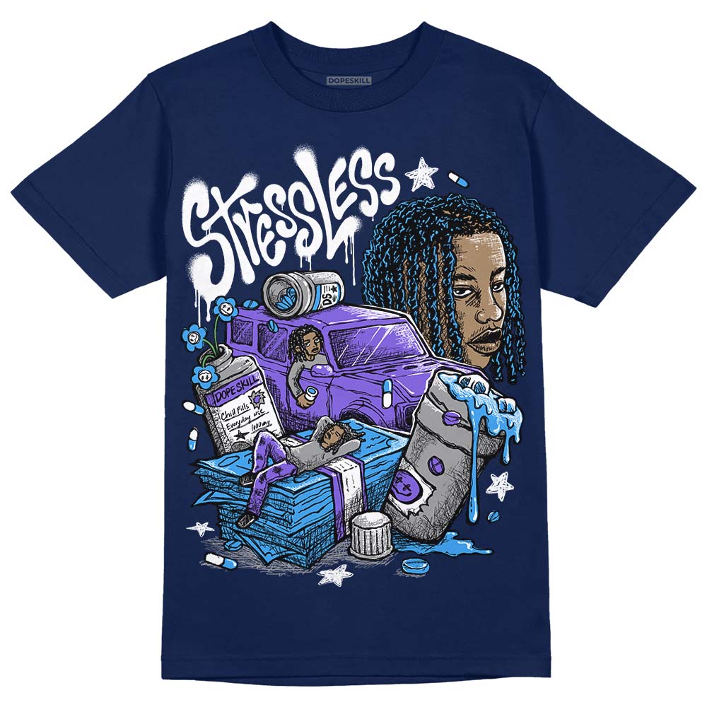 Midnight Navy 3s DopeSkill Navy Stressless T-Shirts, Hoodie, Sweatshirt - T-Shirt, Sweatshirt, Hoodie