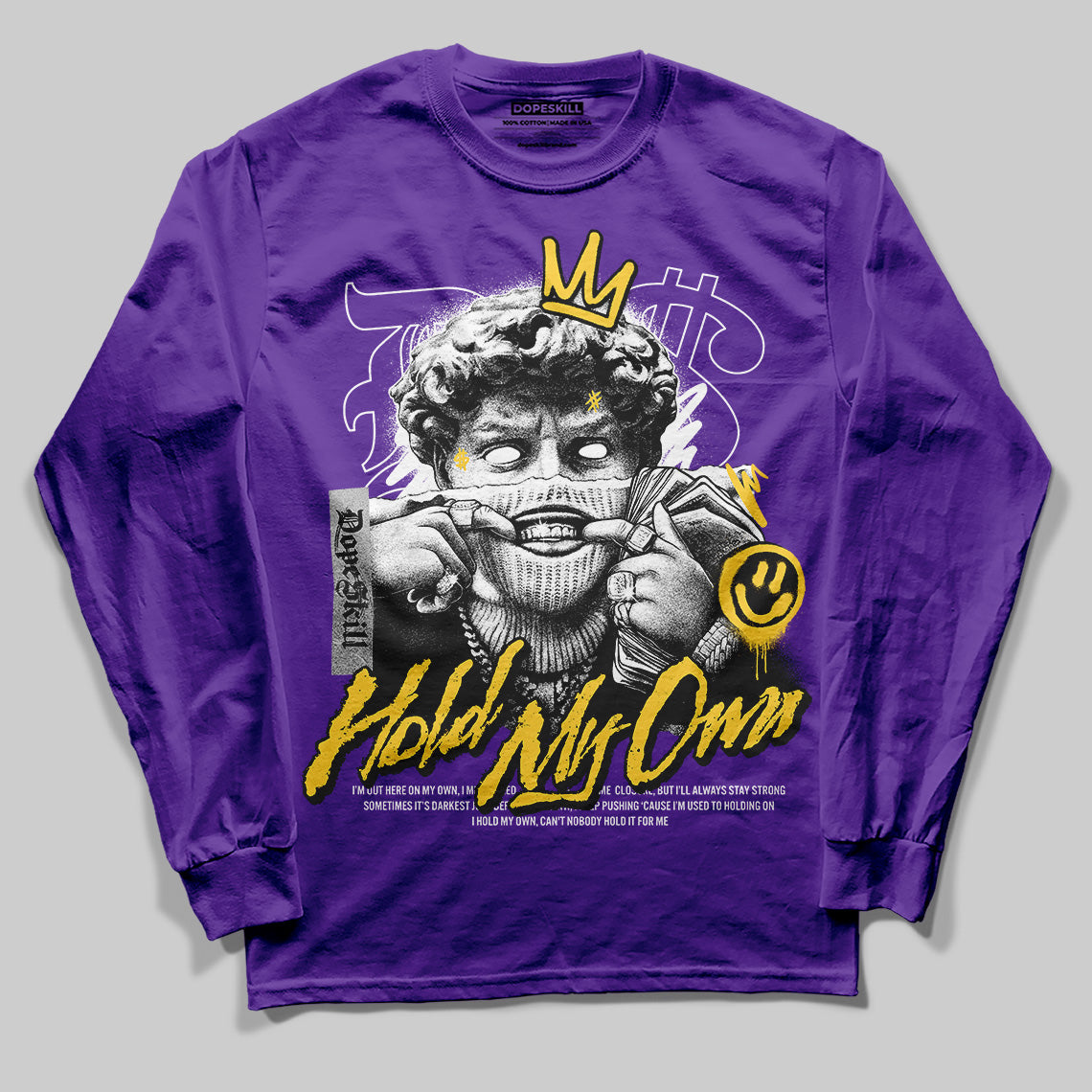 Field Purple 12s DopeSkill Purple Long Sleeve My Way T-Shirts, Hoodie, Sweatshirt - T-Shirt, Sweatshirt, Hoodie