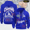 Los Angeles Dodgers 2025 World Series Champions Half Zip Hoodie Unisex T-shirt, Sweatshirt, Hoodie, Long Sleeve Tee - T-Shirt, Sweatshirt, Hoodie