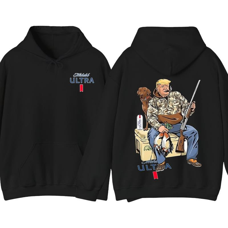 2 Sides Hunter Trump Michelob Ultra Beer 2 Siders Trump Your Hunt Dog Hunting Season T-Shirts, Hoodie, Sweatshirt - T-Shirt, Sweatshirt, Hoodie