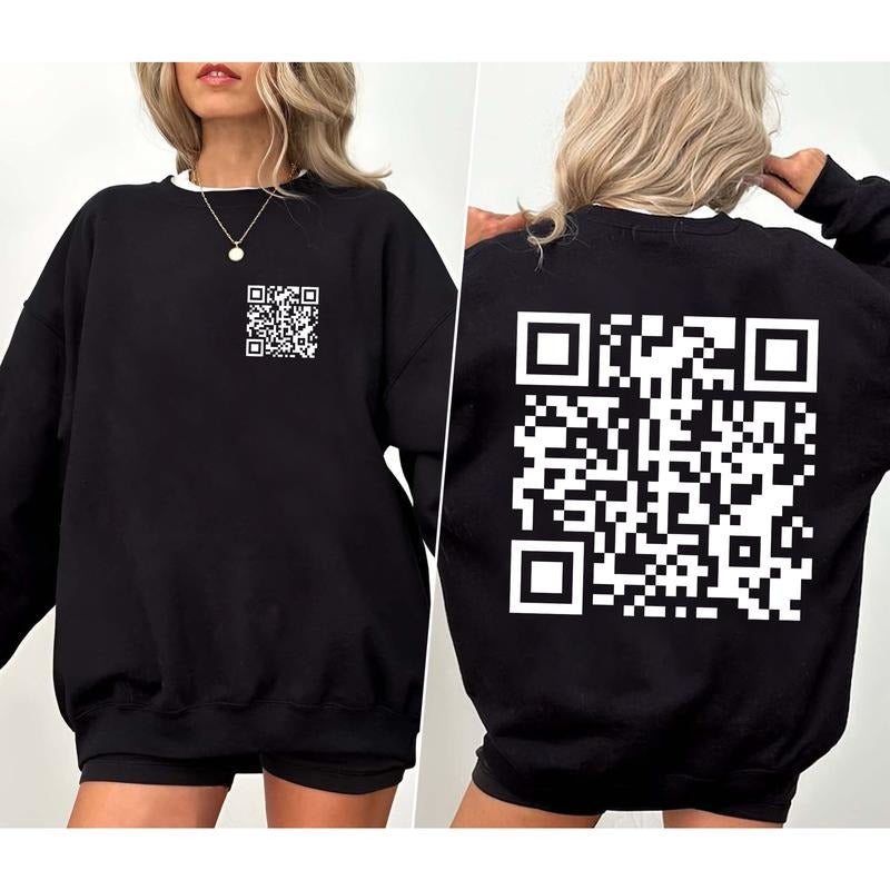 2 Sides I F*Cking Love You QR Code QR Code I F*Cking Love You Valentine'S Valentines Her Him T-Shirts, Hoodie, Sweatshirt - T-Shirt, Sweatshirt, Hoodie