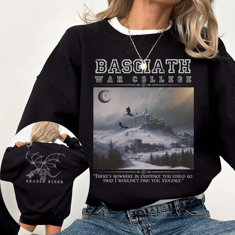 2 Slide Basgiath War College Dragon Rider Shirt Xaden Riorson Fourth Wing Shirt Basgiath Iron Flame Rebecca Yarros T-Shirts, Hoodie, Sweatshirt - T-Shirt, Sweatshirt, Hoodie