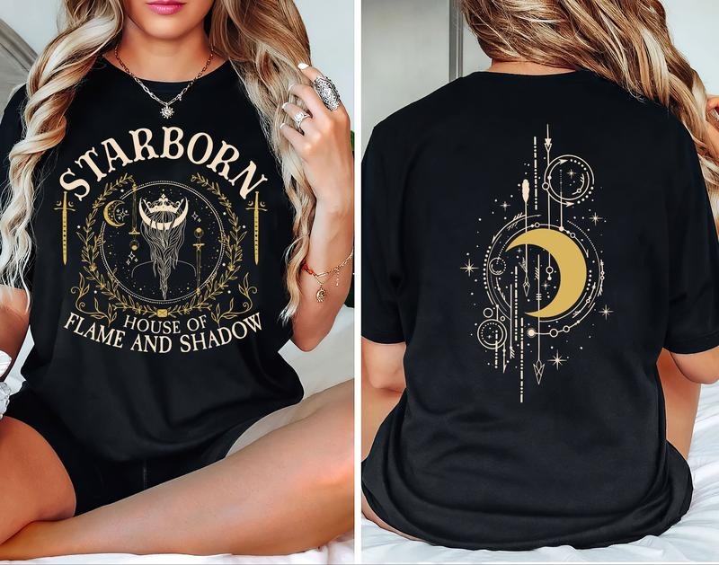 2 Slide Light Up Crescent City Starborn B.R.Y.Ce Qu.I.N.Lan Shirt Crescent City Sjm Bookish Shirt House Earth Blood T-Shirts, Hoodie, Sweatshirt - T-Shirt, Sweatshirt, Hoodie
