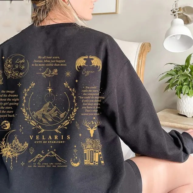 2 Slide SJM SJM Graphics Velaris SJM Court Thorns Roses Court Sjm Fan Cotton T-Shirts, Hoodie, Sweatshirt - T-Shirt, Sweatshirt, Hoodie