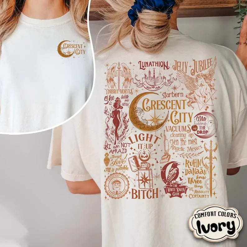 2 Slides Cresent City Shirt Jelly Jubilee Umbra Mortis Shirt SJM House Flame Shadow Him Her T-Shirts, Hoodie, Sweatshirt - T-Shirt, Sweatshirt, Hoodie