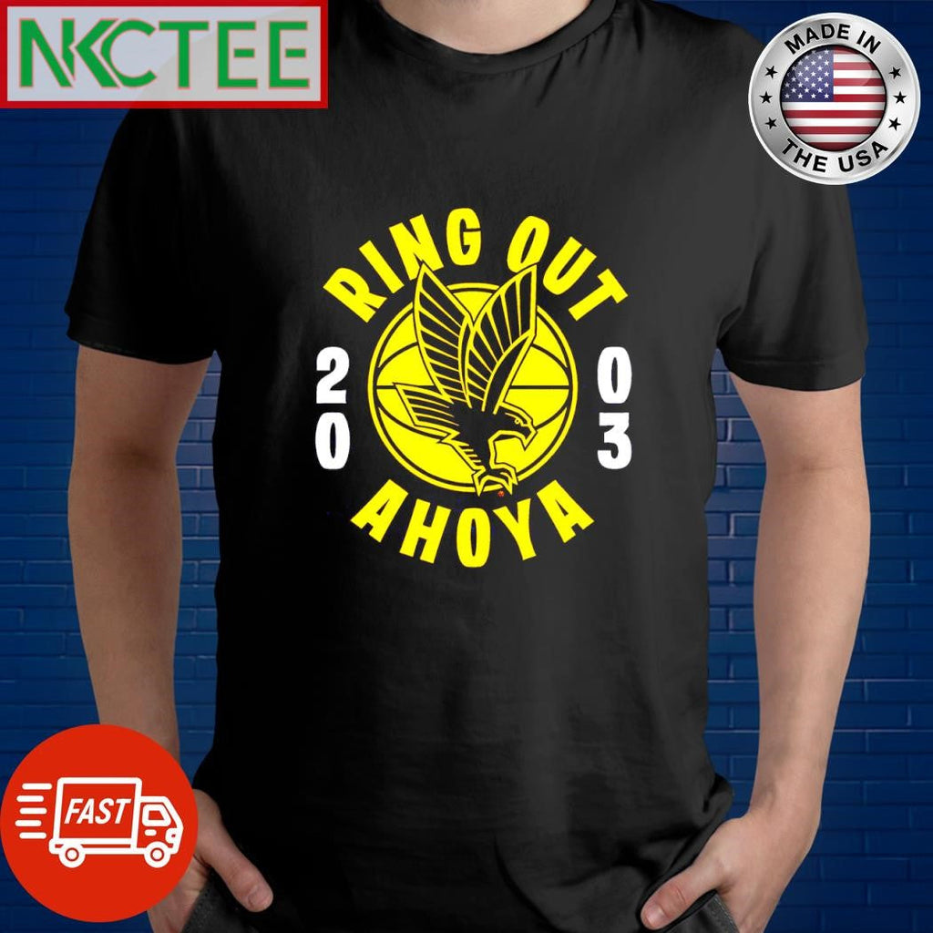 2003 Ring out ahoya Marquette Basketball ball Retro shirt Unisex T-shirt, Sweatshirt, Hoodie, Long Sleeve Tee - T-Shirt, Sweatshirt, Hoodie