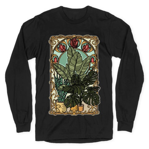 Art Nouveau House Plants T-Shirts, Hoodie, Sweatshirt - T-Shirt, Sweatshirt, Hoodie