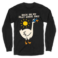 Back My Silly Goose Shit T-Shirts, Hoodie, Sweatshirt - T-Shirt, Sweatshirt, Hoodie
