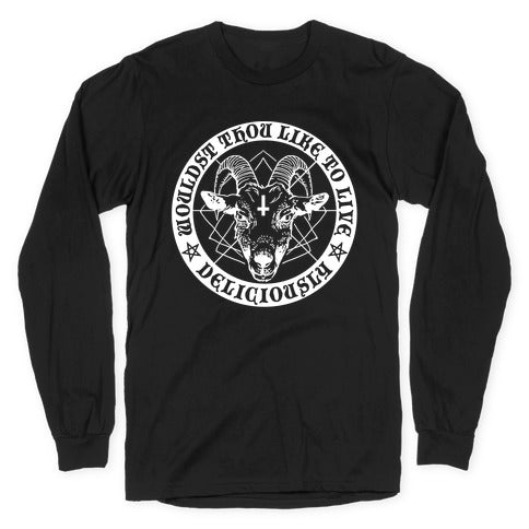 Black Philip: Wouldst Thou Like Live Deliciously T-Shirts, Hoodie, Sweatshirt - T-Shirt, Sweatshirt, Hoodie