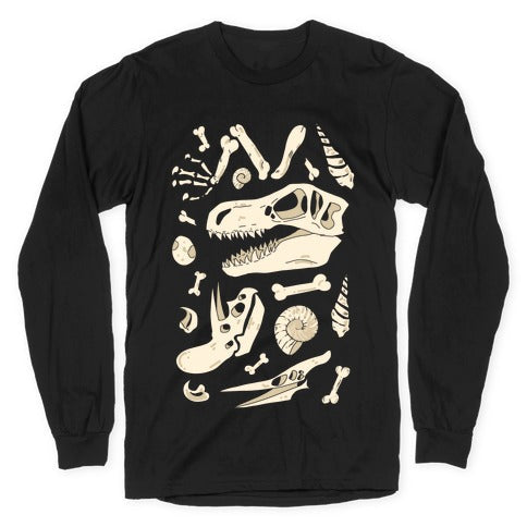 Dino Fossils Pattern T-Shirts, Hoodie, Sweatshirt - T-Shirt, Sweatshirt, Hoodie