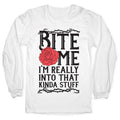 Bite Me I'M Really That Kinda Stuff T-Shirts, Hoodie, Sweatshirt - T-Shirt, Sweatshirt, Hoodie