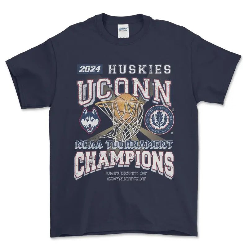 2024 University Connecticut Tournament Champs Ncaa Vintage Sports Top T-Shirts, Hoodie, Sweatshirt - T-Shirt, Sweatshirt, Hoodie