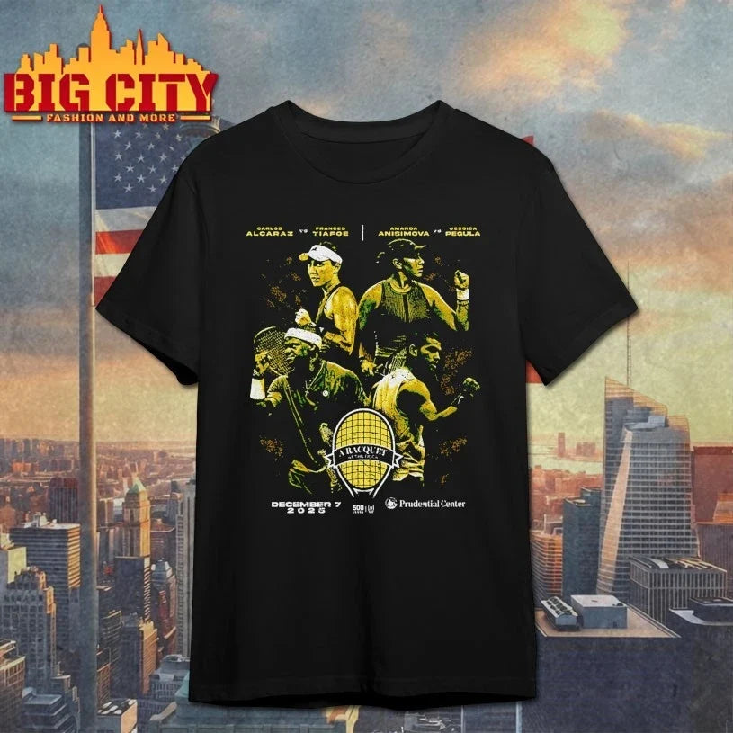 2025 A Racquet At The Rock shirt Unisex T-shirt, Sweatshirt, Hoodie, Long Sleeve Tee - T-Shirt, Sweatshirt, Hoodie