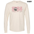 2025 Blush Disco New Year Long Sleeve Comfort Colors 'NLB' T-Shirts, Hoodie, Sweatshirt - T-Shirt, Sweatshirt, Hoodie