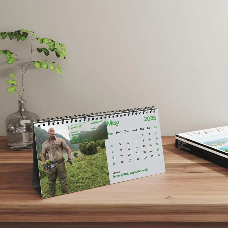 2025 Dwayne Johnson Desk Calendar 2025 Desk Calendar Dwayne Johnson Movie Calendar 2025 Calendar Rock Hobbs T-Shirts, Hoodie, Sweatshirt - T-Shirt, Sweatshirt, Hoodie