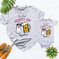 2025 Shirt Our First Shirt Husband New Daddy First Matching T-Shirts, Hoodie, Sweatshirt - T-Shirt, Sweatshirt, Hoodie