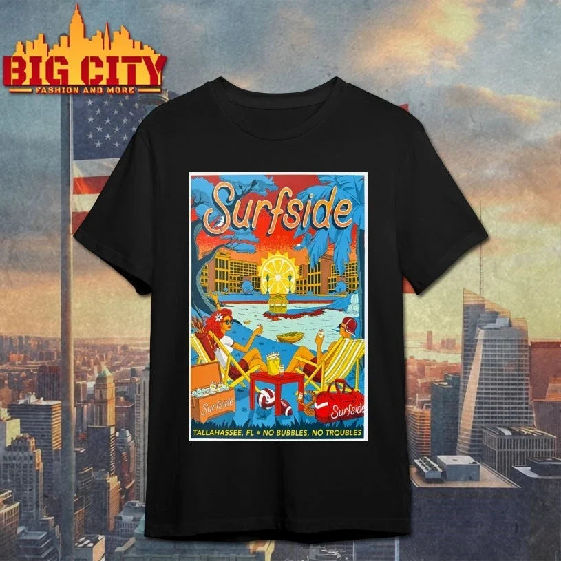 2025 Surfside Iced Tea Tallahassee FL poster shirt Unisex T-shirt, Sweatshirt, Hoodie, Long Sleeve Tee - T-Shirt, Sweatshirt, Hoodie