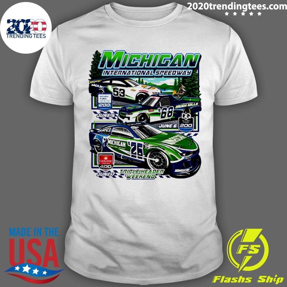 2026 Mens Michigan International Speedway Graphic Shirt Unisex T-shirt, Sweatshirt, Hoodie, Long Sleeve Tee - T-Shirt, Sweatshirt, Hoodie
