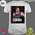 2026 NBA Playoffs Los Angeles Lakers Clinched Playoff Berth Shirt Unisex T-shirt, Sweatshirt, Hoodie, Long Sleeve Tee - T-Shirt, Sweatshirt, Hoodie