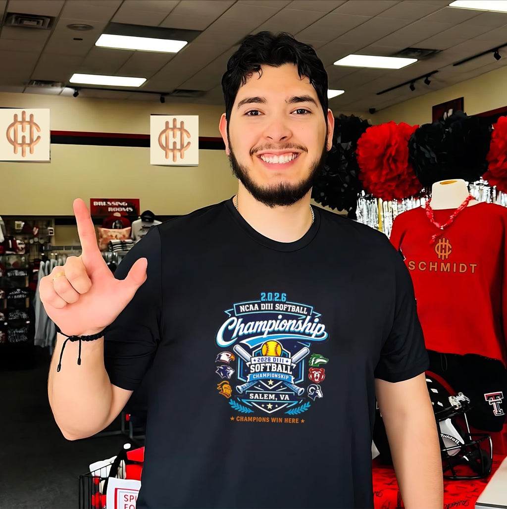2026 NCAA Division III Softball Championship Salem VA Champions Win Here shirt Unisex T-shirt, Sweatshirt, Hoodie, Long Sleeve Tee - T-Shirt, Sweatshirt, Hoodie